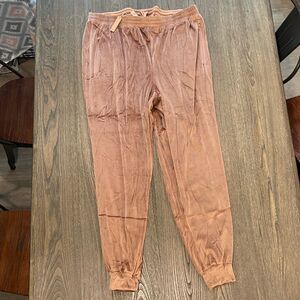 NWT Skims Velour High Waist Joggers Sienna Size 2X